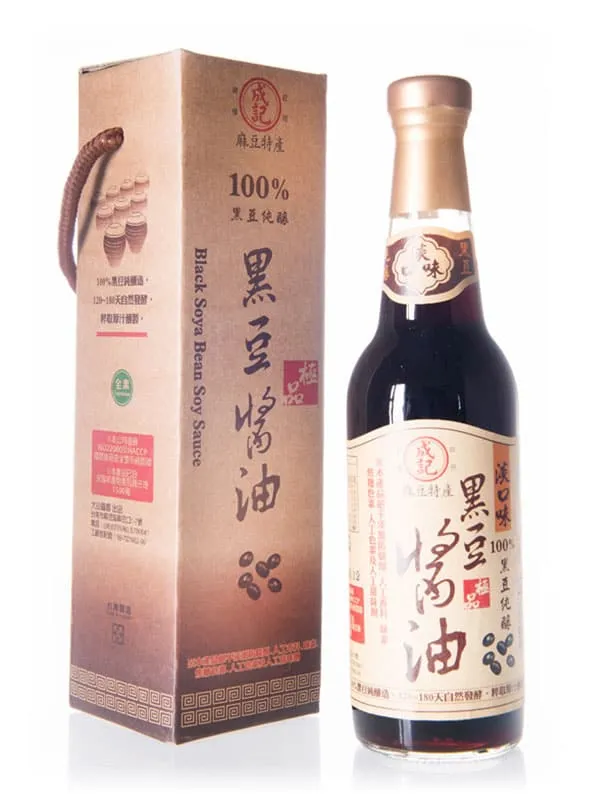 100%純釀造 黑豆醬油(淡口味)